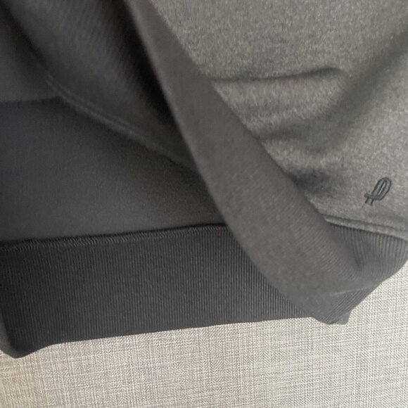 Penn Sport Sweater Womens Medium Turtle Neck Zip Tennis Heather Grey - Picture 11 of 16